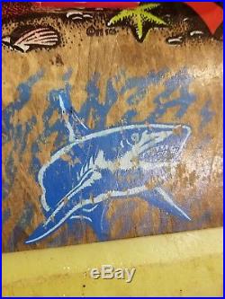 Original shark tail jason jessee Neptune santa cruz