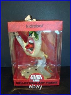 PEE-WEE HERMAN SCREAMS HAND Custom Kidrobot Santa Cruz Screaming Hand Figure PEE-WEE HERMAN SCREAMS HAND Custom Kidrobot Santa Cruz Screaming Hand Figure