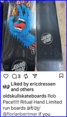 Pace Ritual Hand Limited Run Santa Cruz Skateboards
