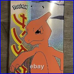 Pokemon Santa Cruz Charmeleon Skateboard Deck With Griptape (Skated)