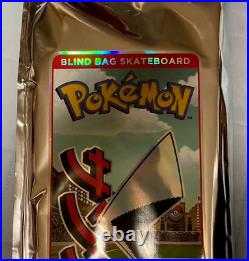 Pokemon Santa Cruz Collaboration Skateboard Deck Random Blind Bag Unopened