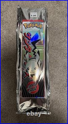 Pokemon Santa Cruz Wartortle Skateboard Deck Brand New