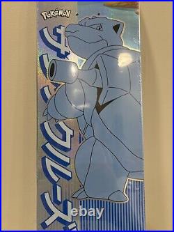 Pokemon x Santa Cruz Blastoise Skateboard Sealed Ships Today