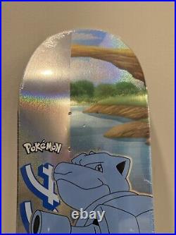 Pokemon x Santa Cruz Blastoise Skateboard Sealed Ships Today