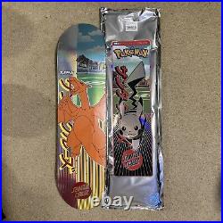 Pokémon x Santa Cruz Skateboard Charizard 8.0 Deck New With Packaging Wrapped