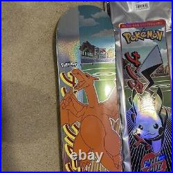 Pokémon x Santa Cruz Skateboard Charizard 8.0 Deck New With Packaging Wrapped