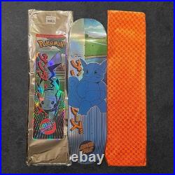 Pokemon x Santa Cruz Skateboard Deck Blind Bag Warturtle Limited Edition New