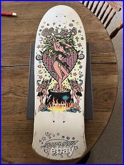 RARE 1987 VINTAGE Santa Cruz Skateboard Deck Original