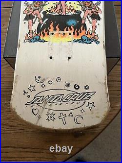 RARE 1987 VINTAGE Santa Cruz Skateboard Deck Original