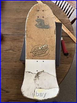 RARE 1987 VINTAGE Santa Cruz Skateboard Deck Original