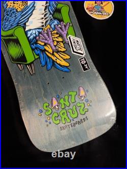 RARE Eric Winkowski Bird Cage Parrot Santa Cruz Shaped Skateboard Deck In Shrink