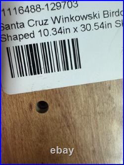 RARE Eric Winkowski Bird Cage Parrot Santa Cruz Shaped Skateboard Deck In Shrink