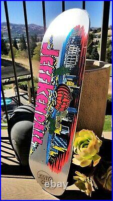 RARE Jeff Kendall Pumpkin from the Vault NUMBER 1! Santa Cruz Skateboard Deck