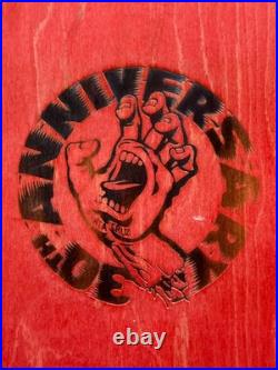 RARE John Lucero SCREAMING HAND 30TH ANNIVERSARY Santa Cruz Skateboards
