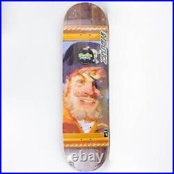 RARE NEW Skateboard Santa Cruz Spongebob Captain Everslick Deck 8.25 IN PLASTIC