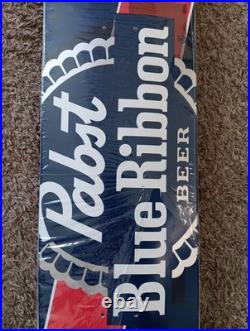 RARE NHS Santa Cruz Pabst Blue Ribbon Skateboard Deck Natas Grosso Roskopp PBR