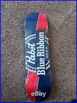 RARE NHS Santa Cruz Pabst Blue Ribbon Skateboard Deck Natas Grosso Roskopp PBR