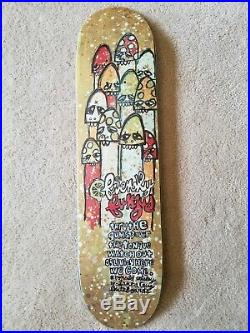RARE Nos 1995 Ron Whaley Santa Cruz slick skateboard deck Thomas Campbell art