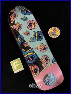 RARE Odd Future Donuts Santa Cruz Screaming Shaped Skateboard Deck In Shrink