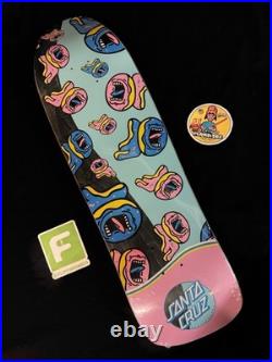 RARE Odd Future Donuts Santa Cruz Screaming Shaped Skateboard Deck In Shrink
