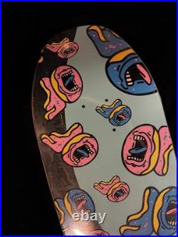 RARE Odd Future Donuts Santa Cruz Screaming Shaped Skateboard Deck In Shrink