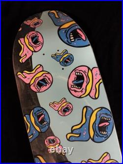 RARE Odd Future Donuts Santa Cruz Screaming Shaped Skateboard Deck In Shrink