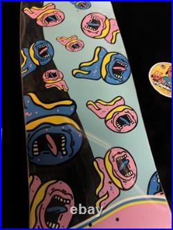 RARE Odd Future Donuts Santa Cruz Screaming Shaped Skateboard Deck In Shrink