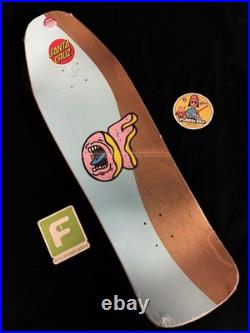 RARE Odd Future Donuts Santa Cruz Screaming Shaped Skateboard Deck In Shrink