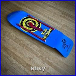 RARE ROB ROSKOPP TARGET 1 Santa Cruz Vintage Skateboard Deck with Rails and Grip