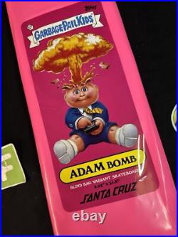 RARE SEALED Garbage Pail Kids GPK Blind Bag Santa Cruz Skateboard Deck Pack RARE SEALED Garbage Pail Kids GPK Blind Bag Santa Cruz Skateboard Deck Pack