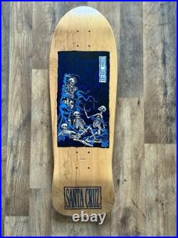 RARE SIGNED Corey O'Brien Purgatory Santa Cruz Skateboard Deck AUTOGRAPHED