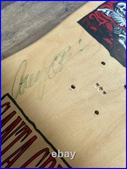 RARE SIGNED Corey O'Brien Purgatory Santa Cruz Skateboard Deck AUTOGRAPHED