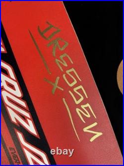 RARE SIGNED Eric Dressen Santa Cruz Everslick Eyes Skateboard Deck AUTOGRAPHED