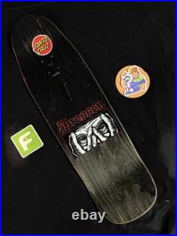 RARE SIGNED Eric Dressen Santa Cruz Everslick Eyes Skateboard Deck AUTOGRAPHED
