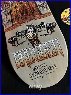 RARE SIGNED Eric Dressen Santa Cruz Funeral French Skateboard Deck AUTOGRAPHED