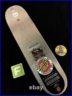 RARE SIGNED Eric Dressen Santa Cruz Funeral French Skateboard Deck AUTOGRAPHED