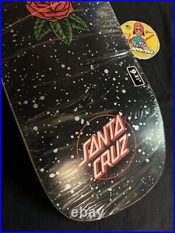 RARE SIGNED Eric Dressen Santa Cruz Shining Rose Skateboard Deck AUTOGRAPHED