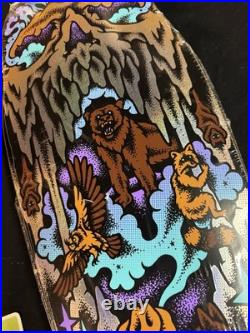 RARE SIGNED Eric Winkowski Crystal Cove Doodle Santa Cruz Skateboard Deck AUTO