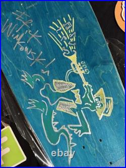 RARE SIGNED Eric Winkowski Crystal Cove Doodle Santa Cruz Skateboard Deck AUTO