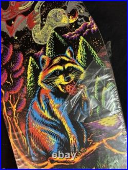 RARE SIGNED Eric Winkowski Trash Panda Doodle Santa Cruz Skateboard Deck AUTO