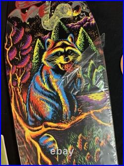 RARE SIGNED Eric Winkowski Trash Panda Doodle Santa Cruz Skateboard Deck AUTO