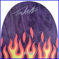 RARE SIGNED Tom Asta Space Kitten 8.0 Santa Cruz VX Skateboard Deck