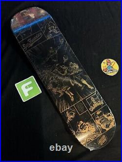 RARE San Francisco Giants World Series 2014 Gold Foil Santa Cruz Skateboard Deck