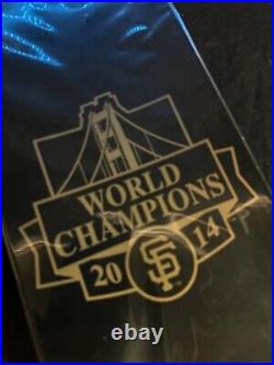 RARE San Francisco Giants World Series 2014 Gold Foil Santa Cruz Skateboard Deck