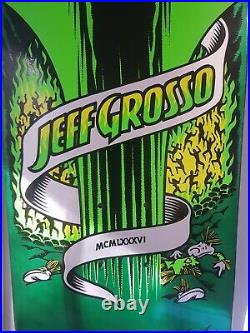 RARE - Sant Cruz Jeff Grosso Demon metallic green - LAST ONE