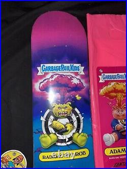 RARE Santa Cruz Garbage Pail Kids Radioactive Rob Roskopp Skateboard Deck