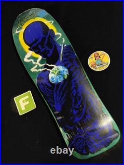 RARE Santa Cruz Jeff Kendall Atomic Blue Man Reissue Skateboard Deck In Shrink