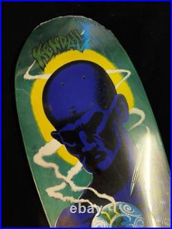 RARE Santa Cruz Jeff Kendall Atomic Blue Man Reissue Skateboard Deck In Shrink