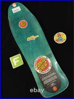 RARE Santa Cruz Jeff Kendall Atomic Blue Man Reissue Skateboard Deck In Shrink