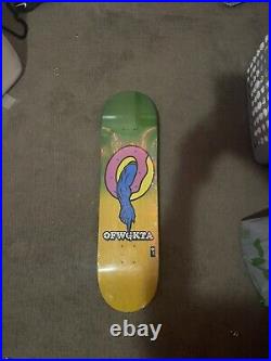 RARE Santa Cruz OFWGKTA Odd Future Skateboard Deck Donut Tyler Creator